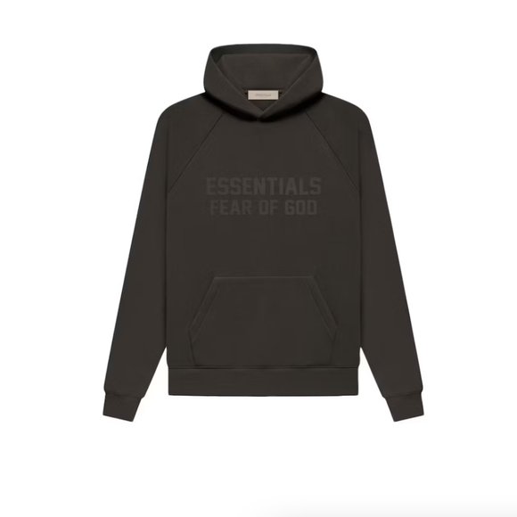Fear of God Essentials Black Hoodie - Picture 1 of 11